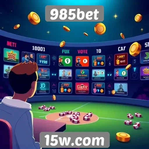 Novos recursos interativos do 985bet